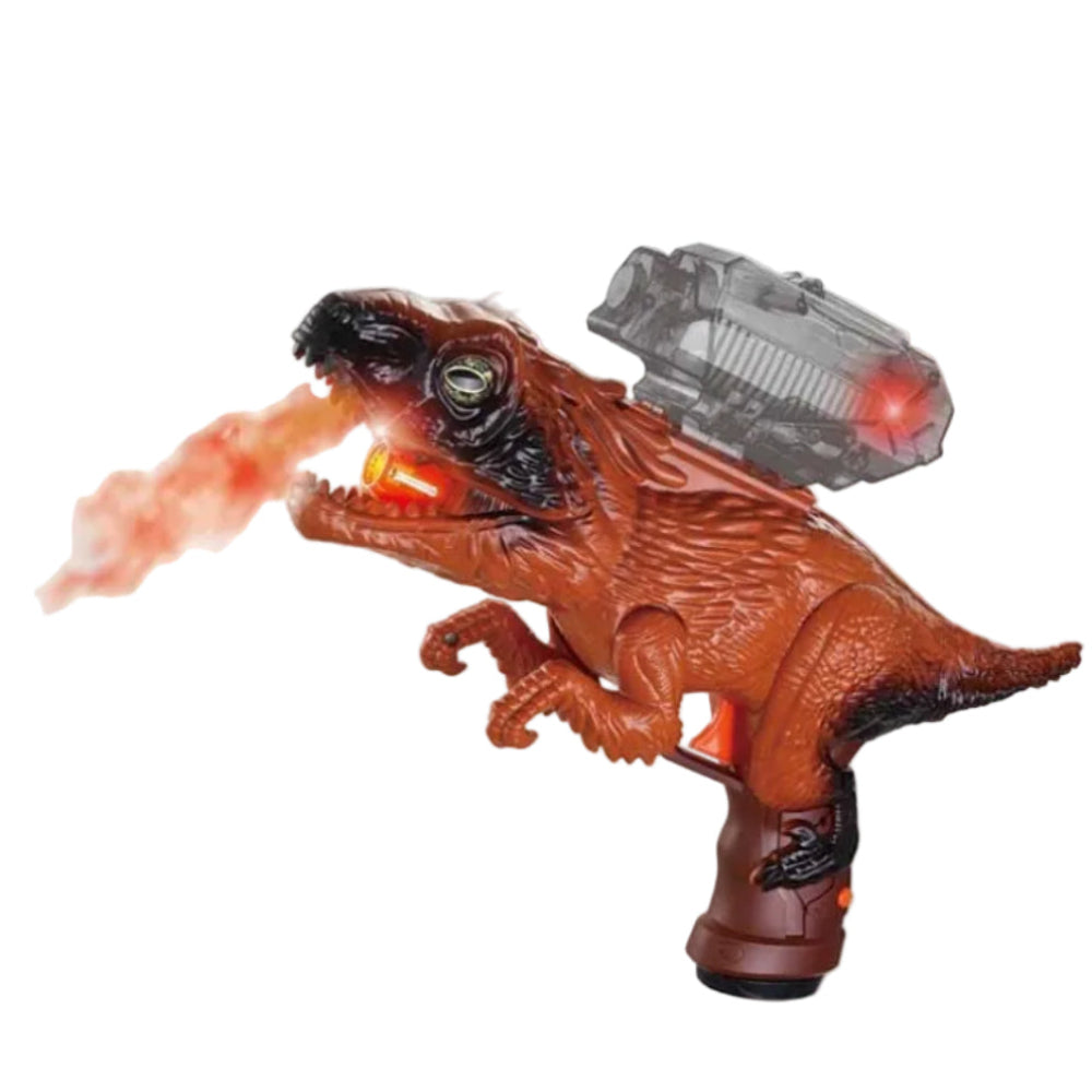 Shooting Elite 2-in-1 Toy Gun T-Rex – Brown - Toys