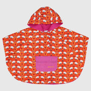Orange Poncho Towel - Ourkids - Playmore