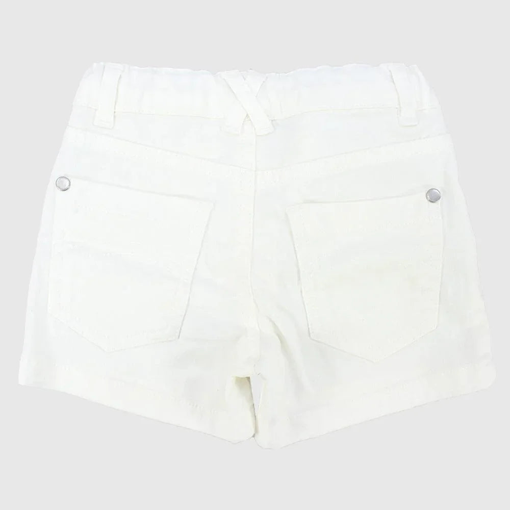 Plain Gabardine Shorts - Ourkids - Ourkids