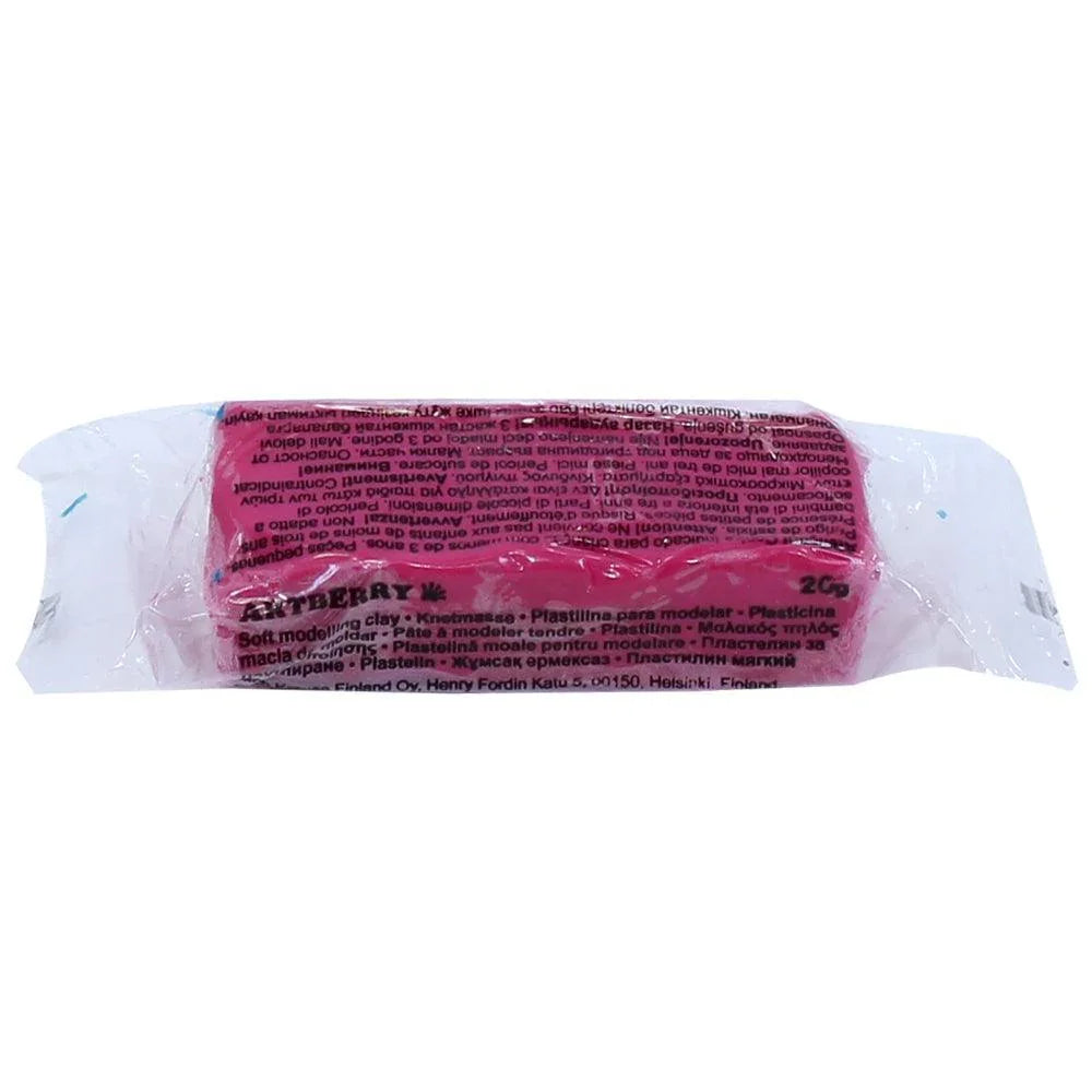 Plasticine Artberry 20g Pink, individual package - Ourkids - Erich Krause