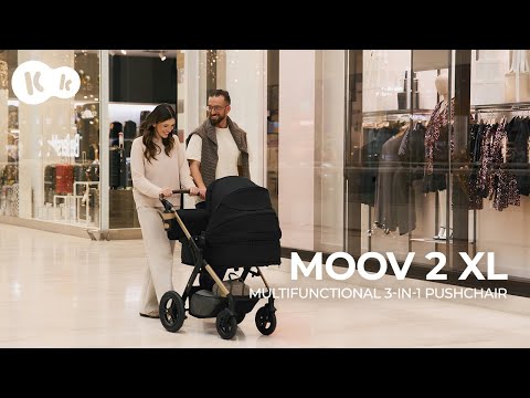Kinderkraft Moov 2 Air Stroller With Flip Arm (3in1)