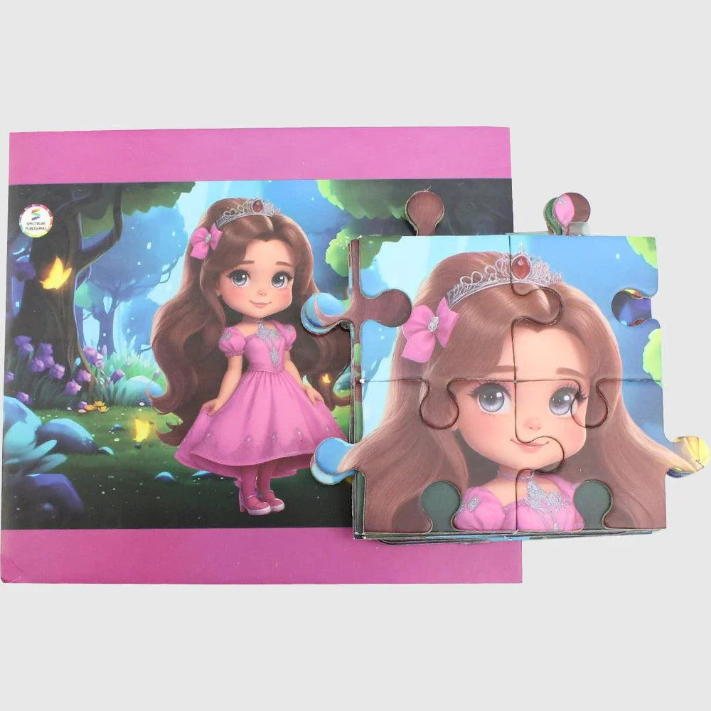 Puzzle Bag, Princess Shape - Multicolor - Ourkids - Spectrum Publishing