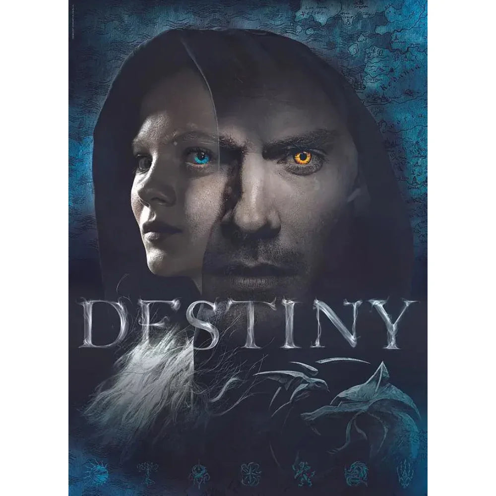 Clementoni The Witcher: Destiny Puzzle - 1000 Pcs