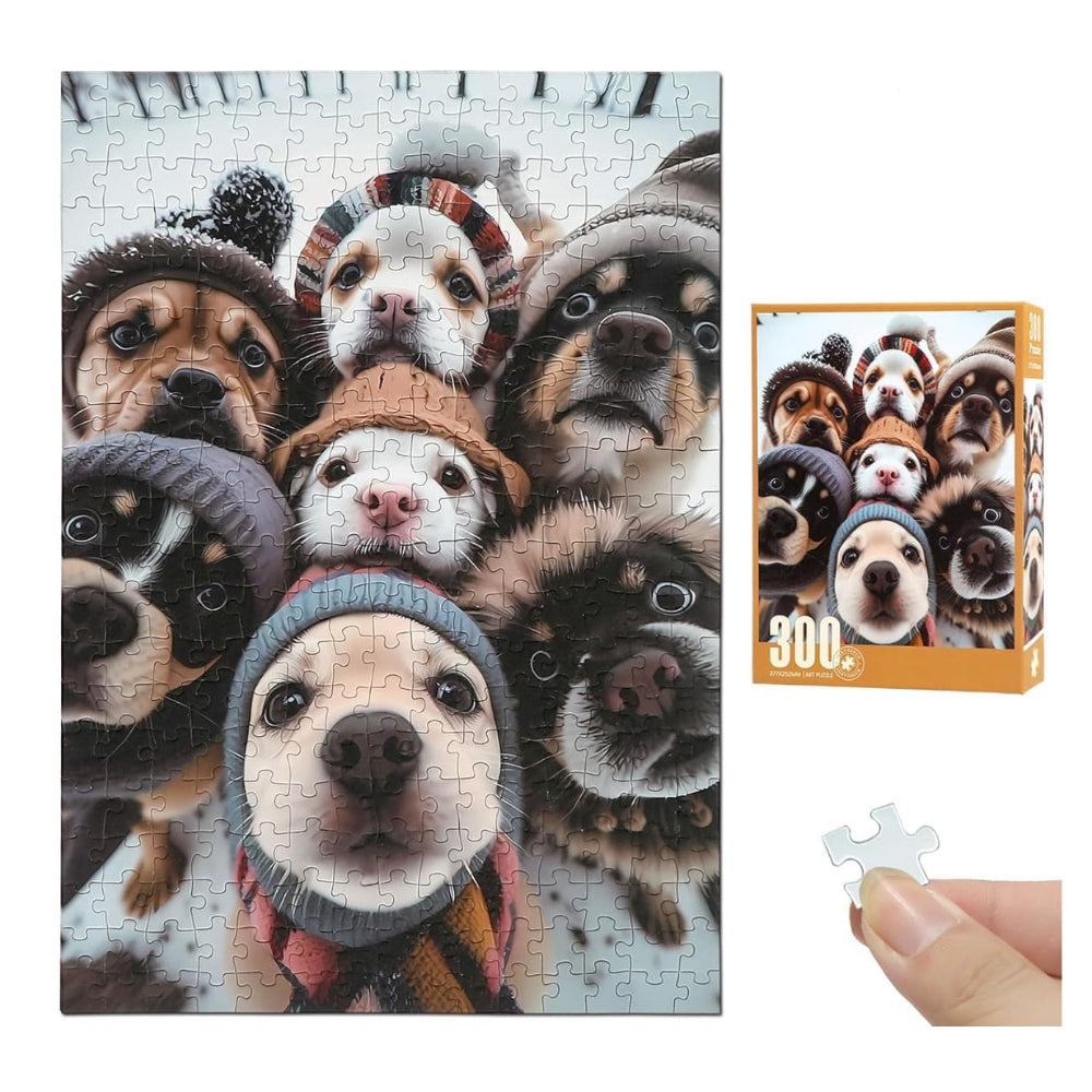 Dogs Jigsaw Puzzle – 300 Pcs