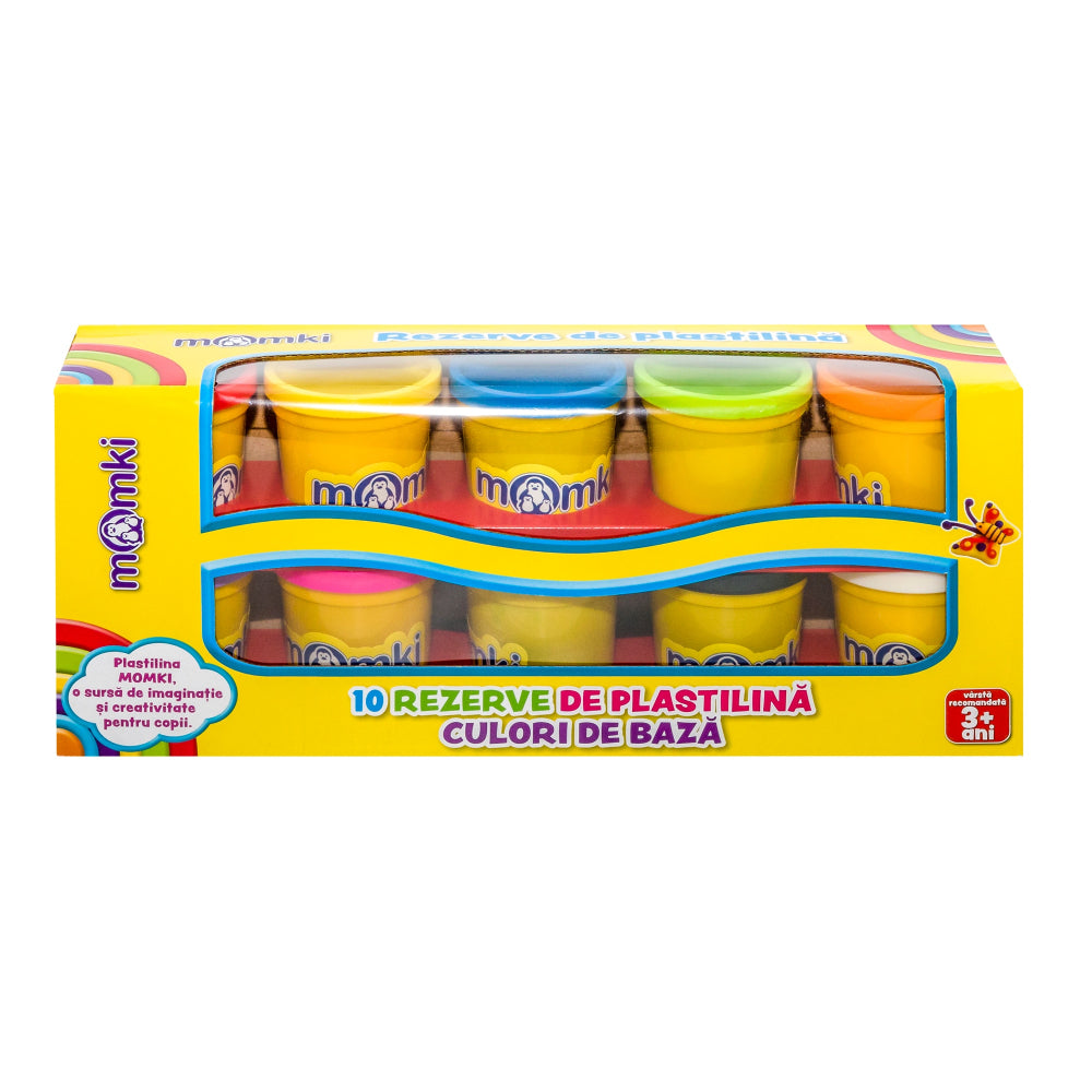 Master Toys Dough 10 Pack – Basic Colors