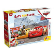 Lisciani Cars Double-Face Maxi Floor Puzzle - 2×12 Pieces