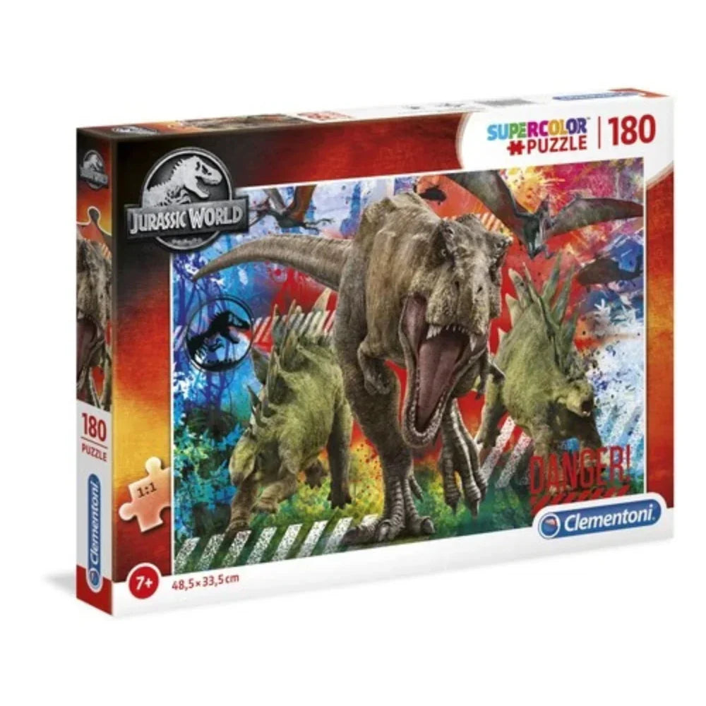 Clementoni Jurassic World Super Color Puzzle – 180 Pcs