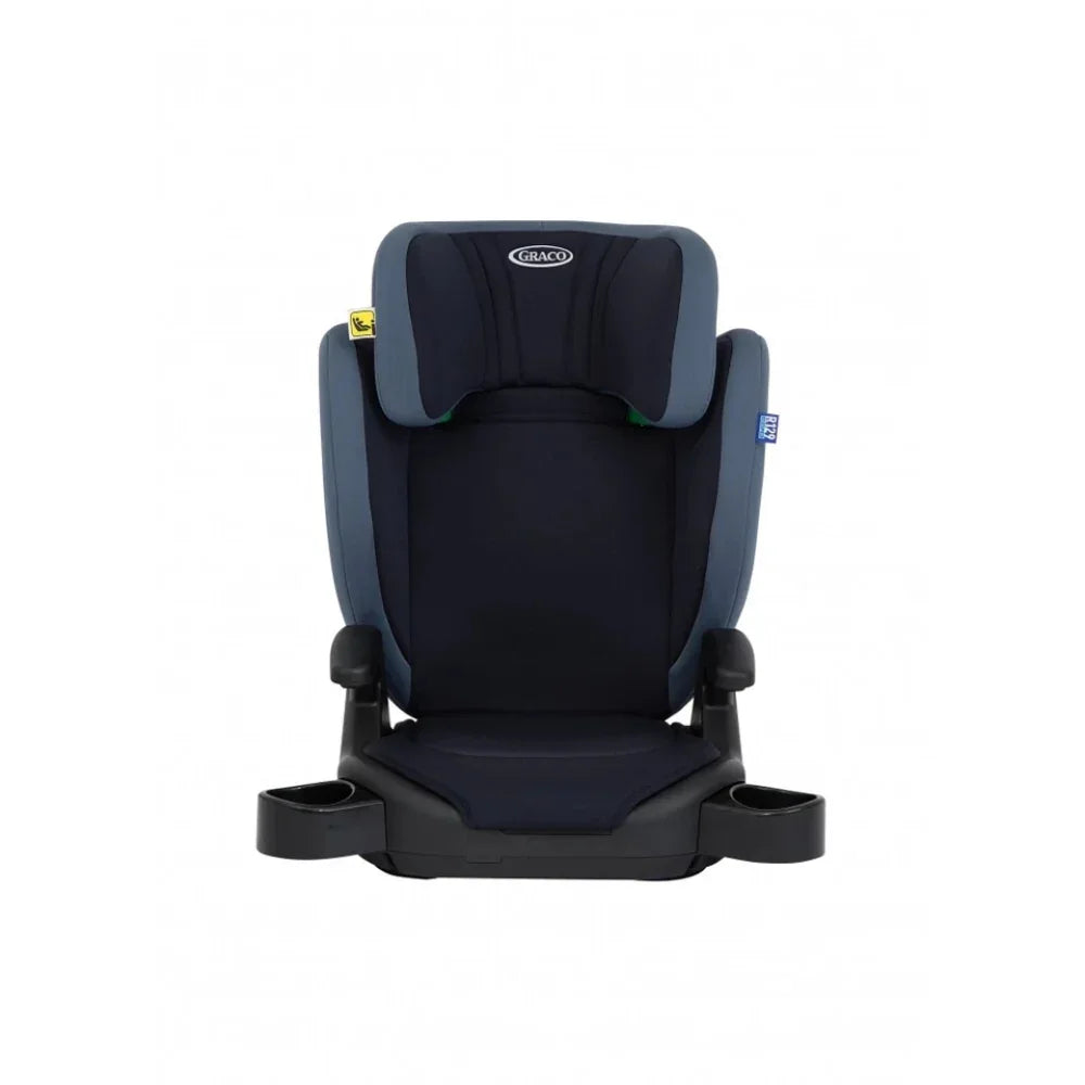 Graco Junior Maxi i-Size - Lightweight Car Seat with High Backrest (Navy)