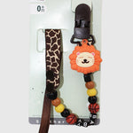 Safari Baby Soothers Holder +0M - Ourkids - Safari Baby