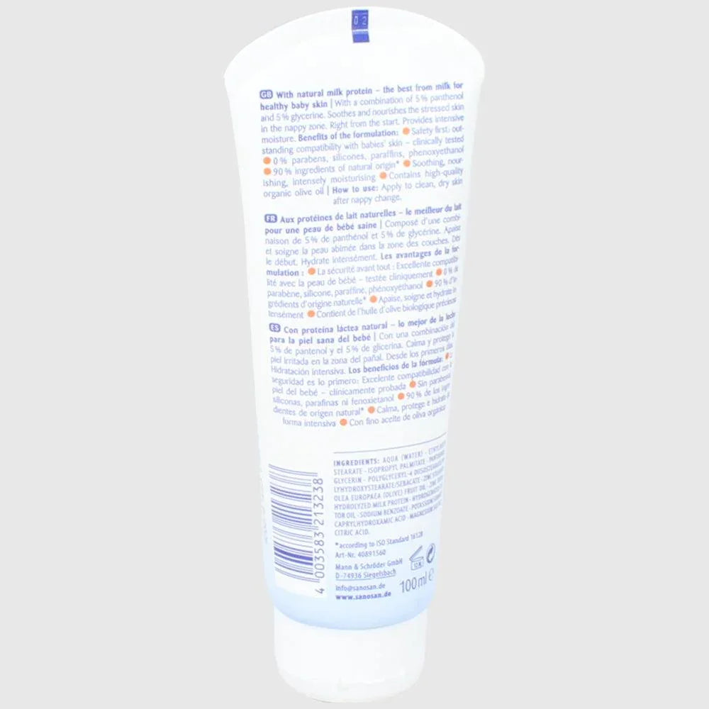 Sanosan Panthenol Nappy Cream 100 ml - Ourkids - Sanosan
