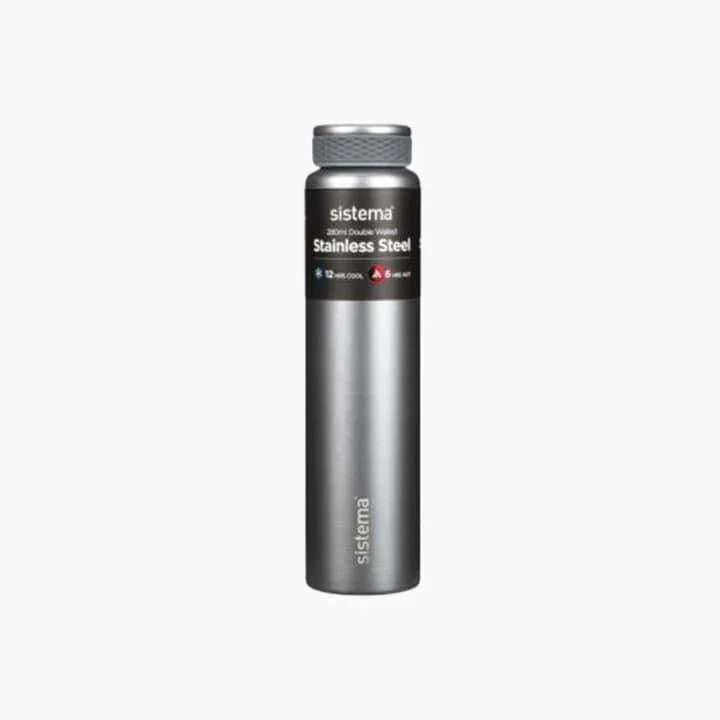 SISTEMA HYDRATION BOTTLE STAINLESS STEEL 600ML - Ourkids - Sistema