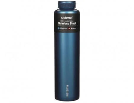 SISTEMA HYDRATION BOTTLE STAINLESS STEEL 600ML - Ourkids - Sistema
