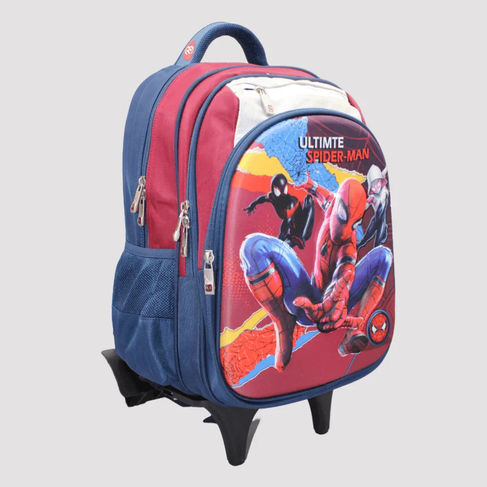Spiderman trolley school bag sales
