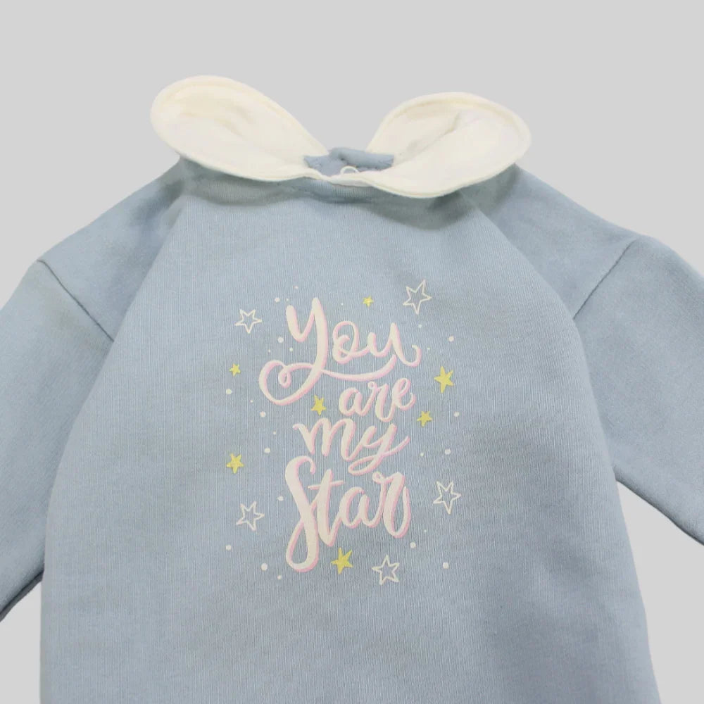 Star Baby Long-Sleeved Baby Footie - Ourkids - Junior