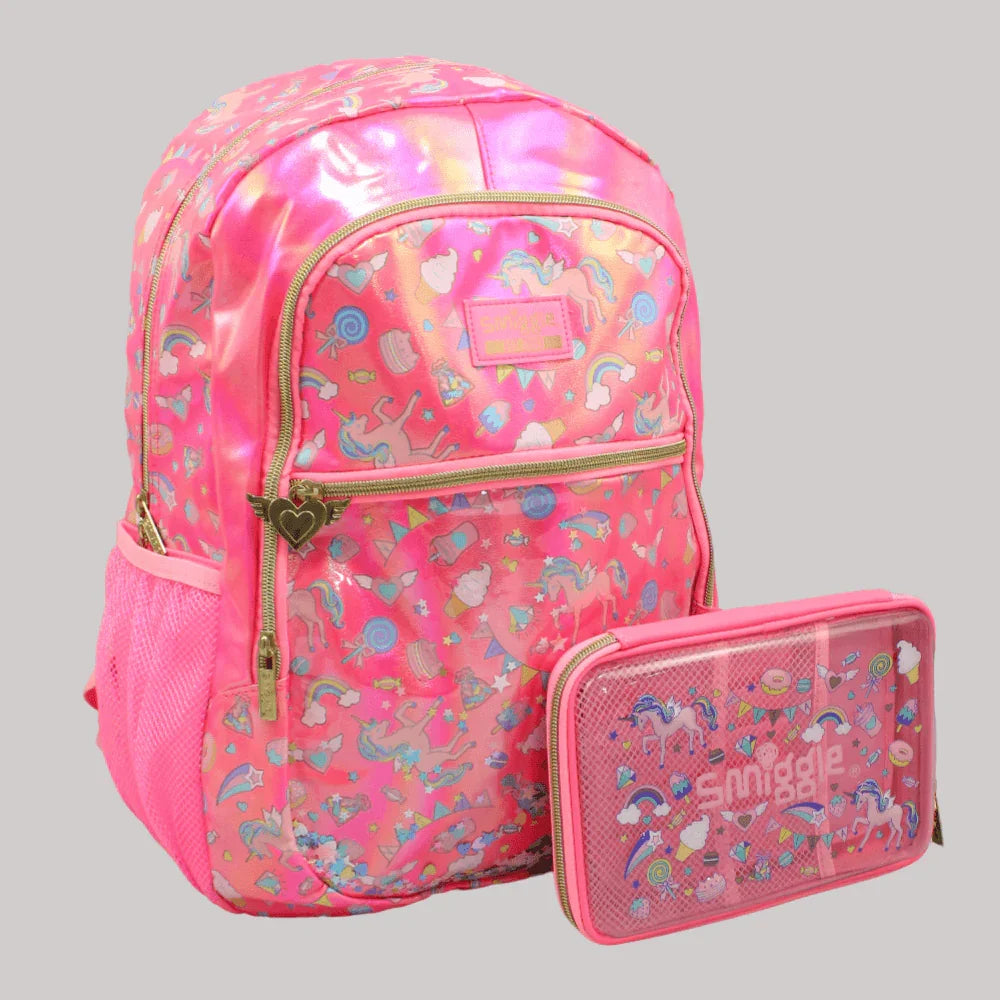 Bag Smiggle Backpack Pencil Case Giggle By Smiggle Piece Bundle
