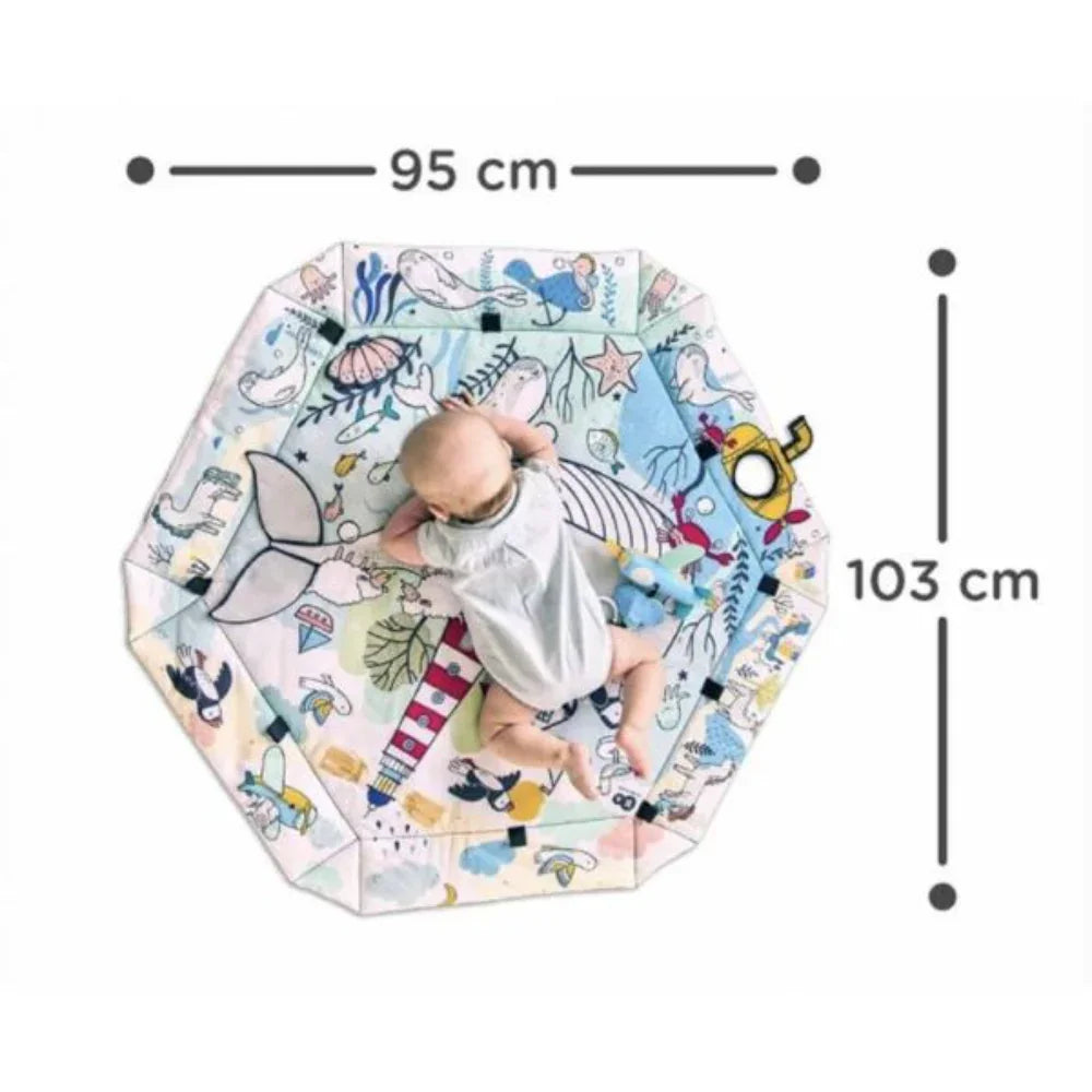 Kinderkraft Smart Play Sea Baby Play Mat