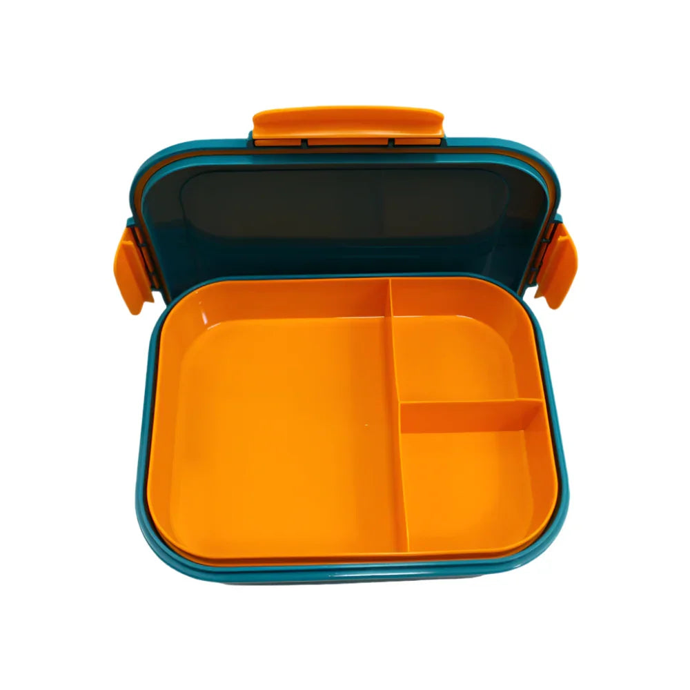 Teal/Orange The New M-Design Fresco Lunch Box - 2.1 L - Ourkids - M Design