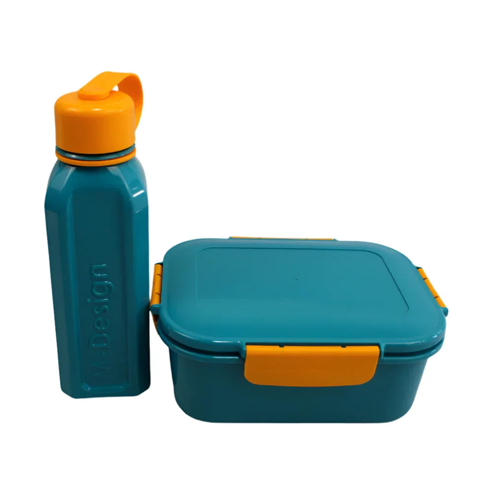 Teal/Orange The New M-Design Lunch Set - 1.6 L - Ourkids - M Design