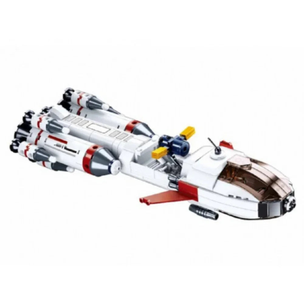Sluban Space Saturn Expedition Rocket Building Blocks Set - 468 Pcs