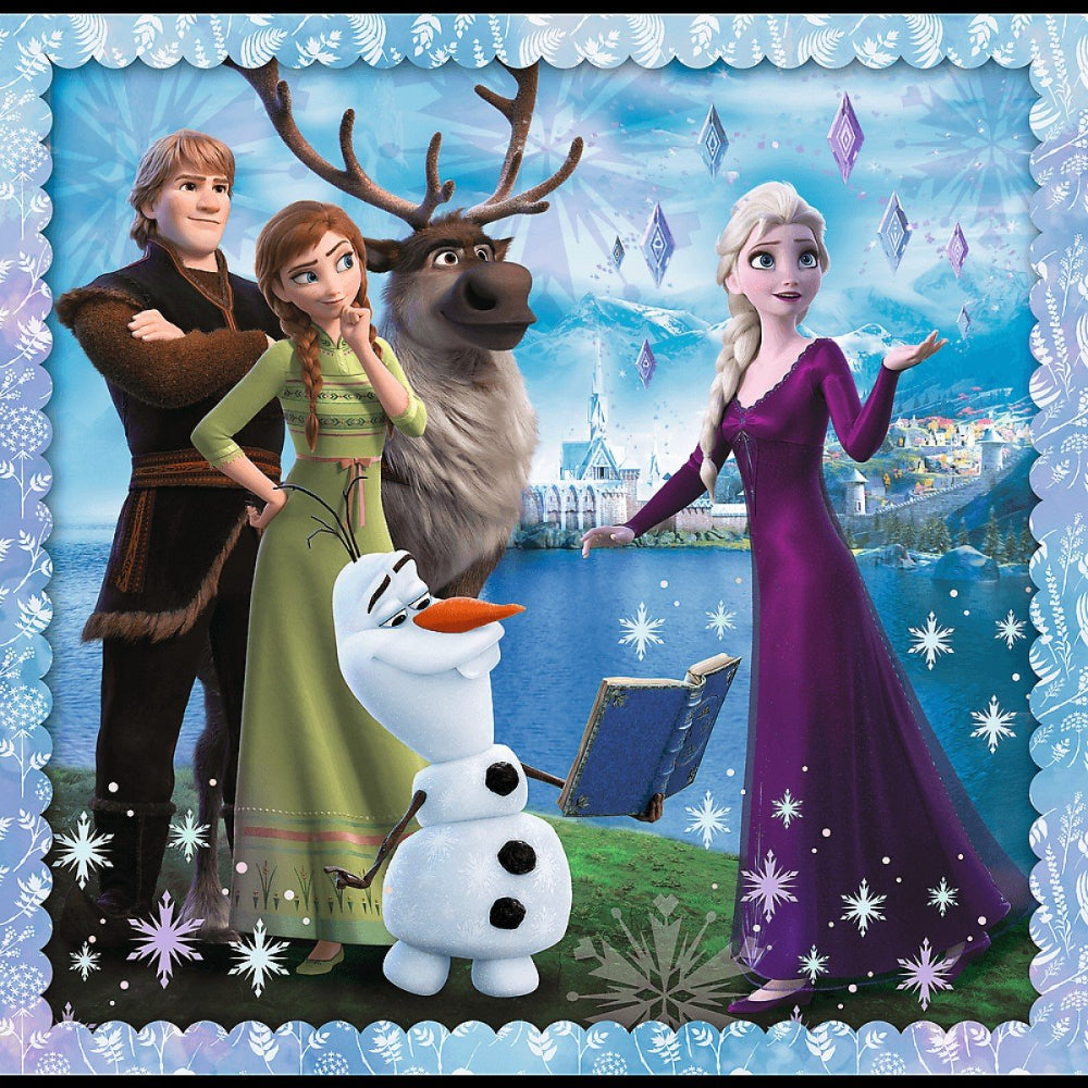 Trefl 3in1 Frozen Magical Story Puzzle