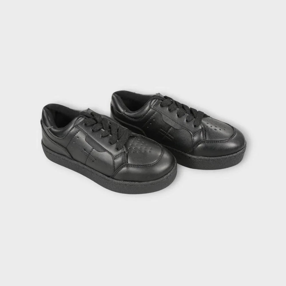 Unisex Black Sneakers - Ourkids - OKO