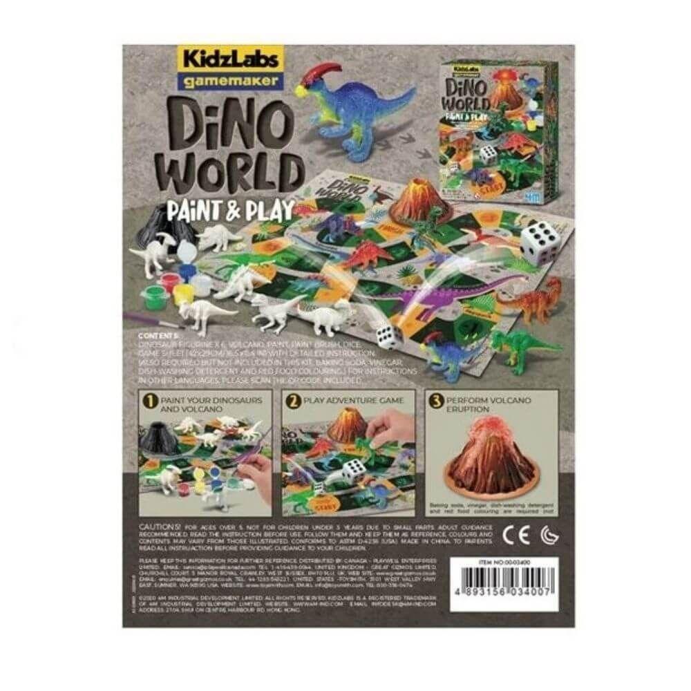 Dino World Paint & Play - Ourkids - 4M
