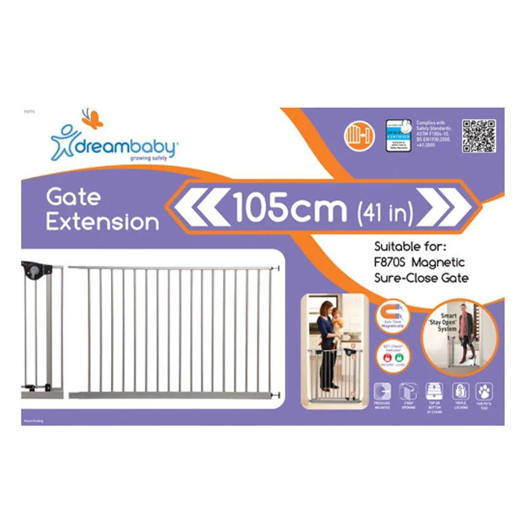 Dreambaby 105 cm Extension Empire Security Gate - Ourkids - Dreambaby