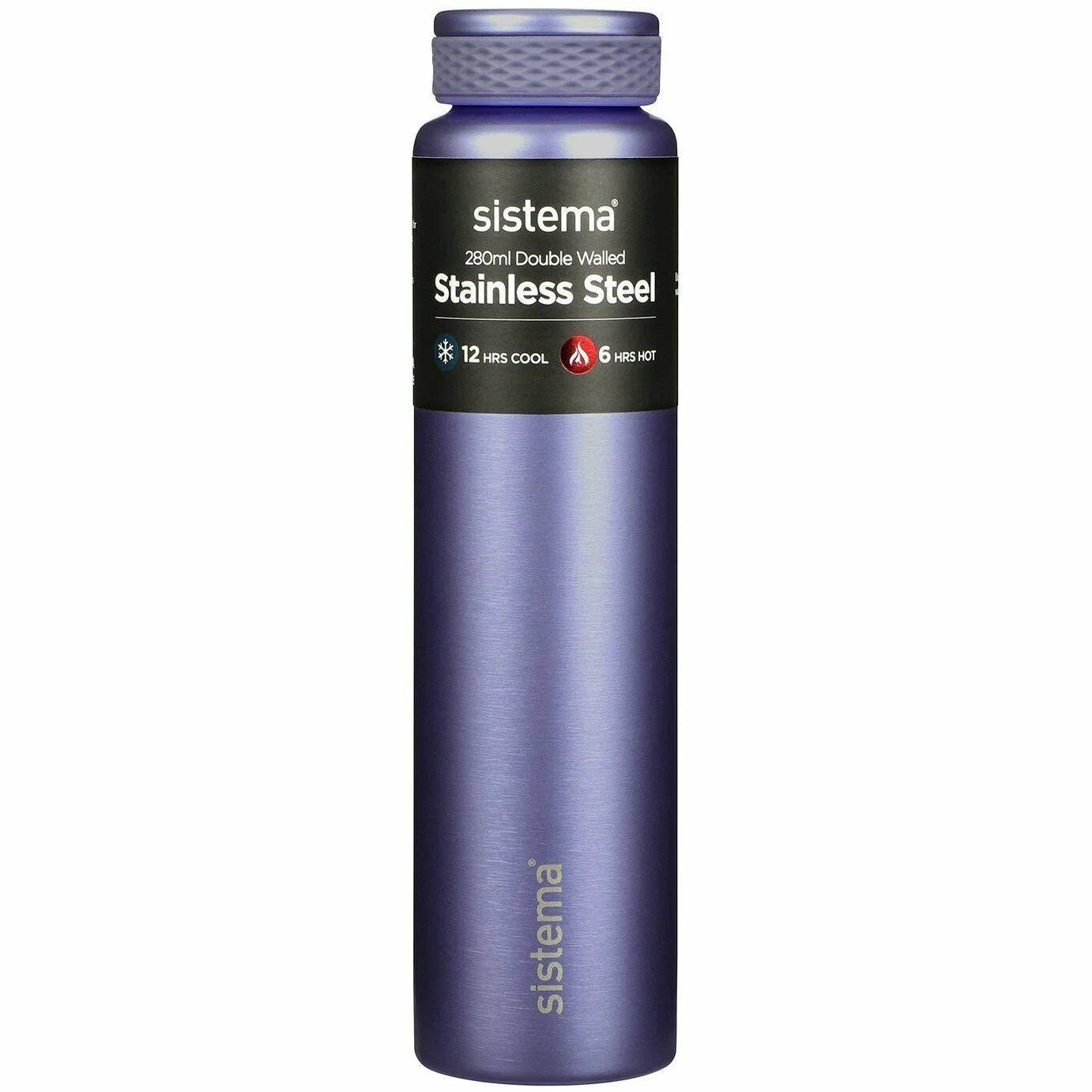 SISTEMA HYDRATION BOTTLE STAINLESS STEEL 280ML - Ourkids - Sistema