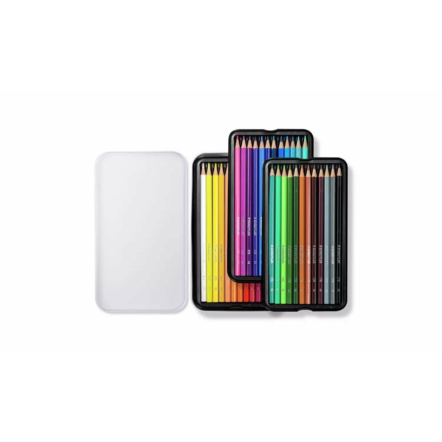 Staedtler 36 Piece Coloring Pencils in Tin Case - Ourkids - Staedtler