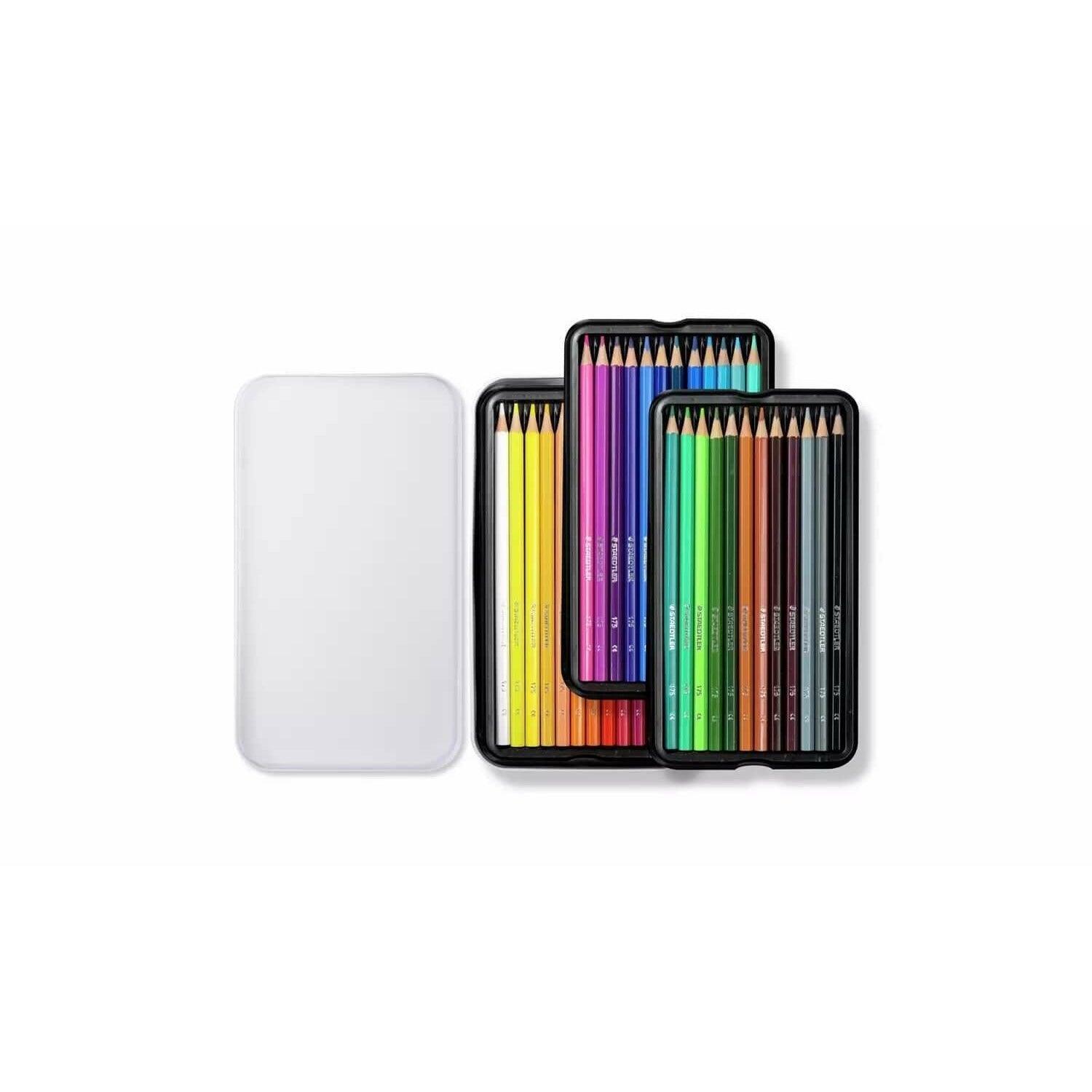 Staedtler 36 Piece Coloring Pencils in Tin Case - Ourkids - Staedtler
