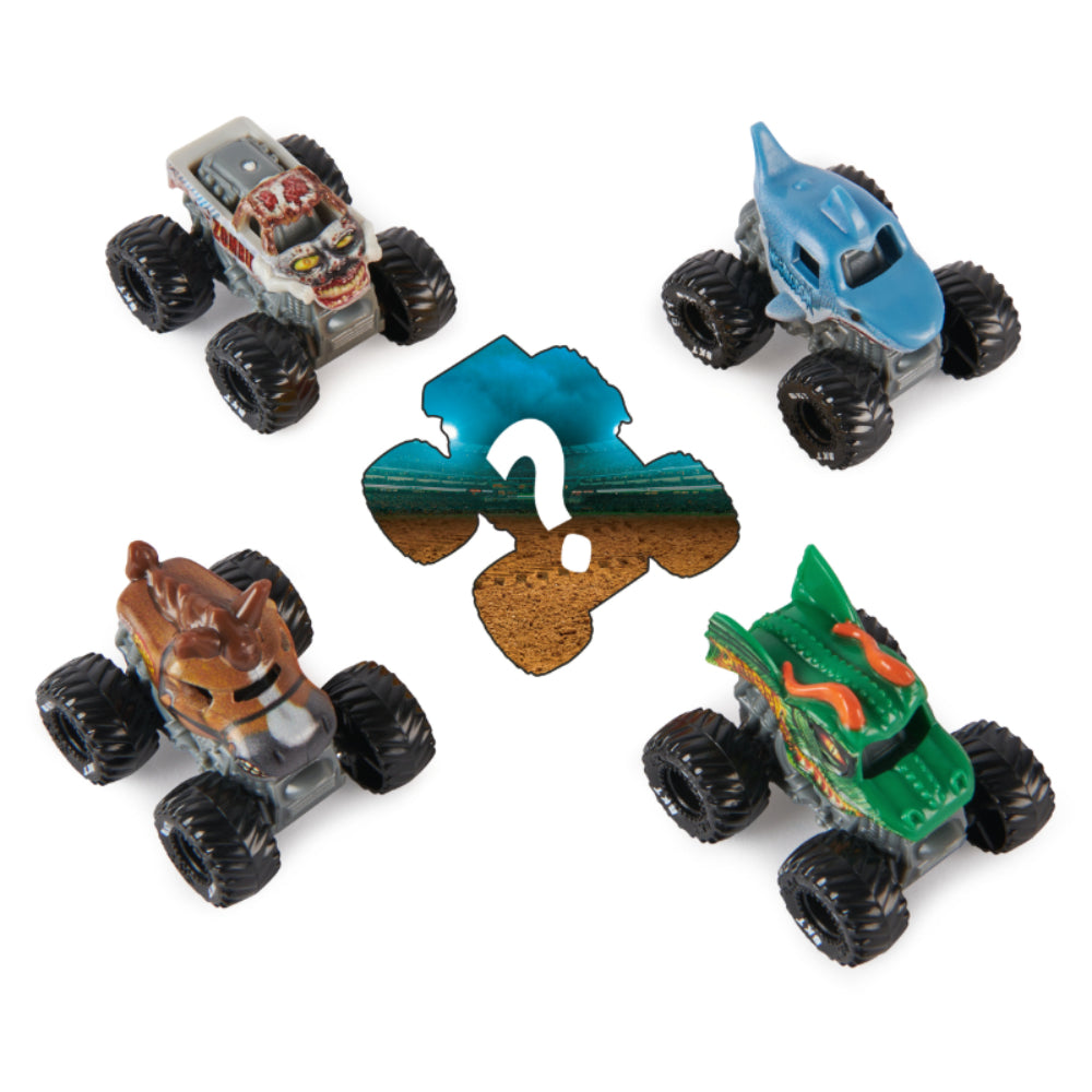Monster Jam Mini Vehcles - 5 Pack