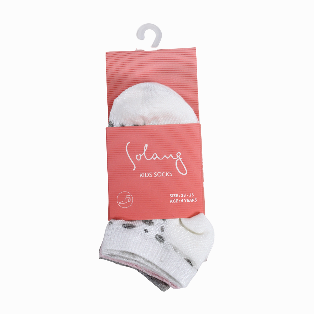 Pastel Socks (Pack Of 3)