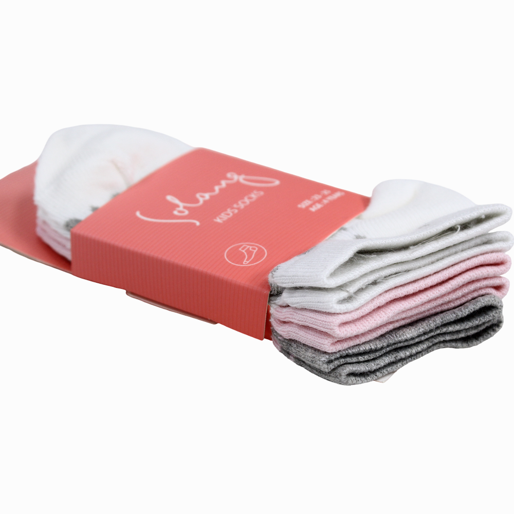Pastel Socks (Pack Of 3)