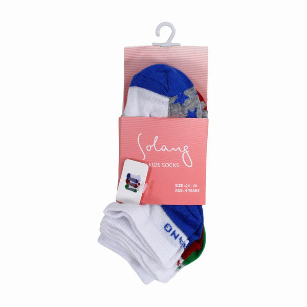 Pack Of Socks - Assorted Colors (3 Pairs)