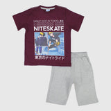 "Niteskate" Short-Sleeved Pajama