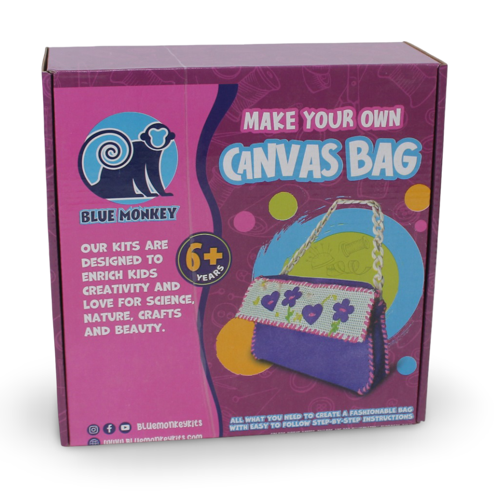 Make Your Own Canvas Bag – Creative DIY Craft Kit for Kids