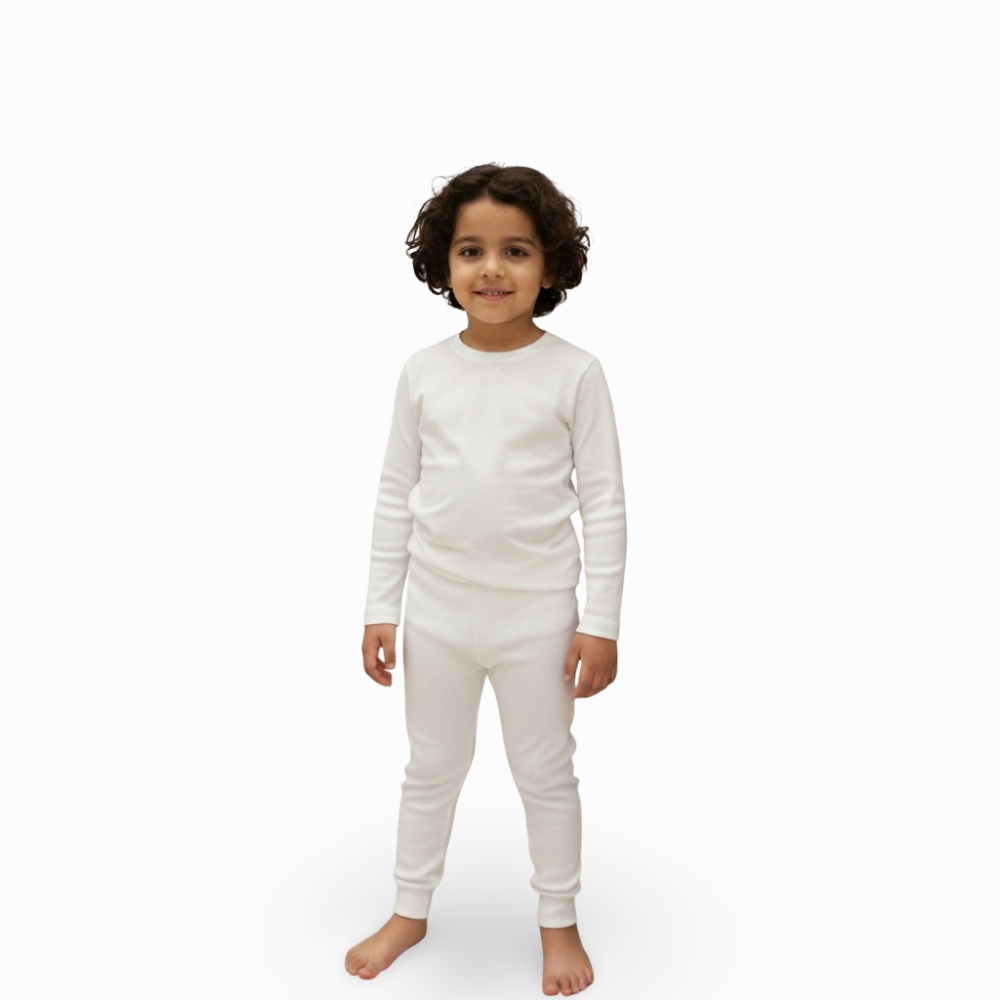 Unisex Baby Cotton Half-Collar Undershirt