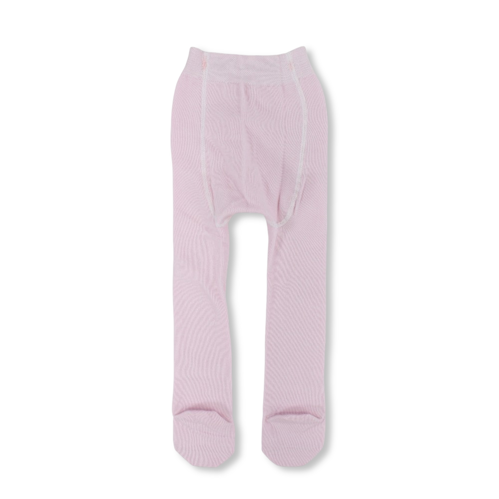 Baby Girls Cotton Tights – Pink