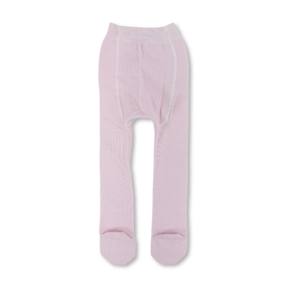 Baby Girls Cotton Tights – Pink - Clothing - Solang