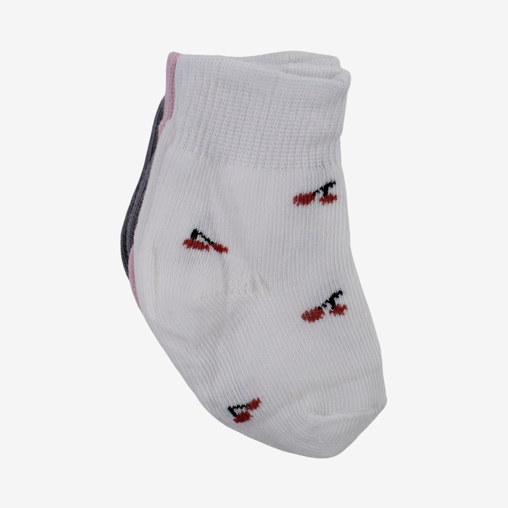 Unisex Baby Cotton Socks - Multicolor