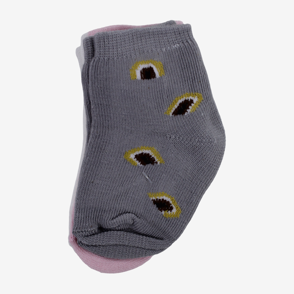 Unisex Baby Cotton Socks - Multicolor