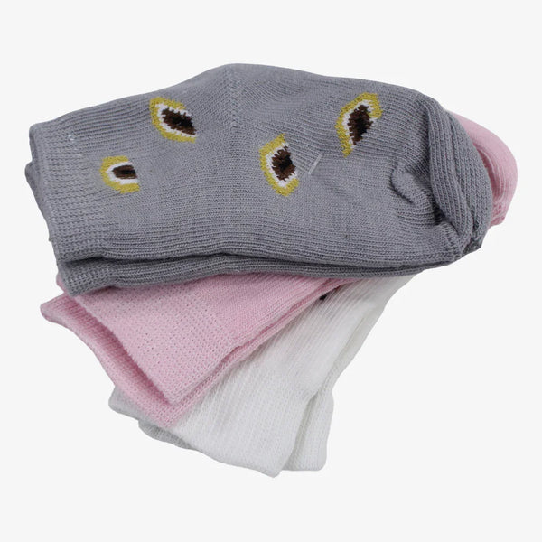 Unisex Baby Cotton Socks - Multicolor