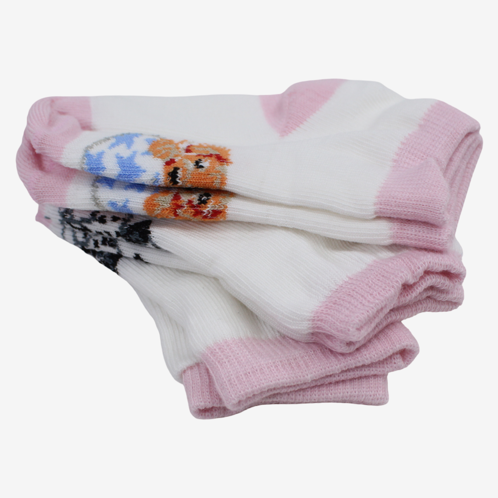 Unisex Baby Cotton Socks - Multicolor