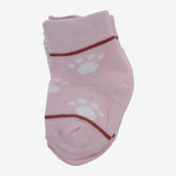 Unisex Baby  Cotton Socks - Multicolor with Cat Print