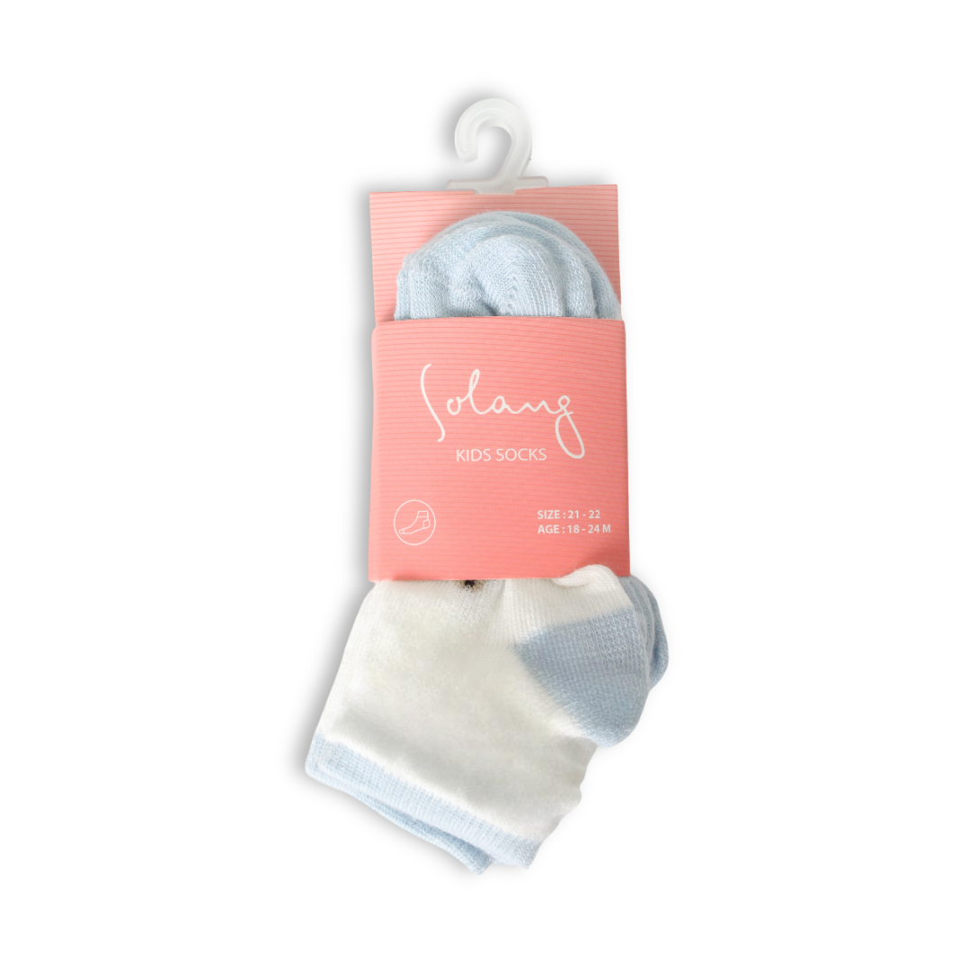 Unisex Baby Cotton Socks – Multicolor (Pack Of 3)