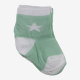 Unisex Baby Cotton Socks - Multicolor with Stars Print