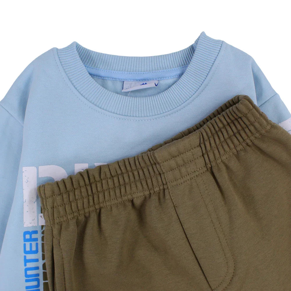 Boys Cotton Pajama Set – Dino Print