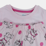 Girls Cotton Pajama Set - Marie the Cat Design