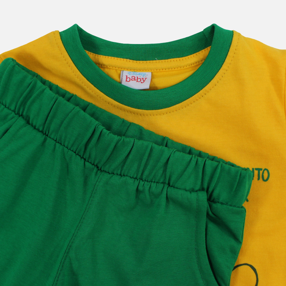 Baby Boys Cotton Pajama Set – Winnie the Pooh Print