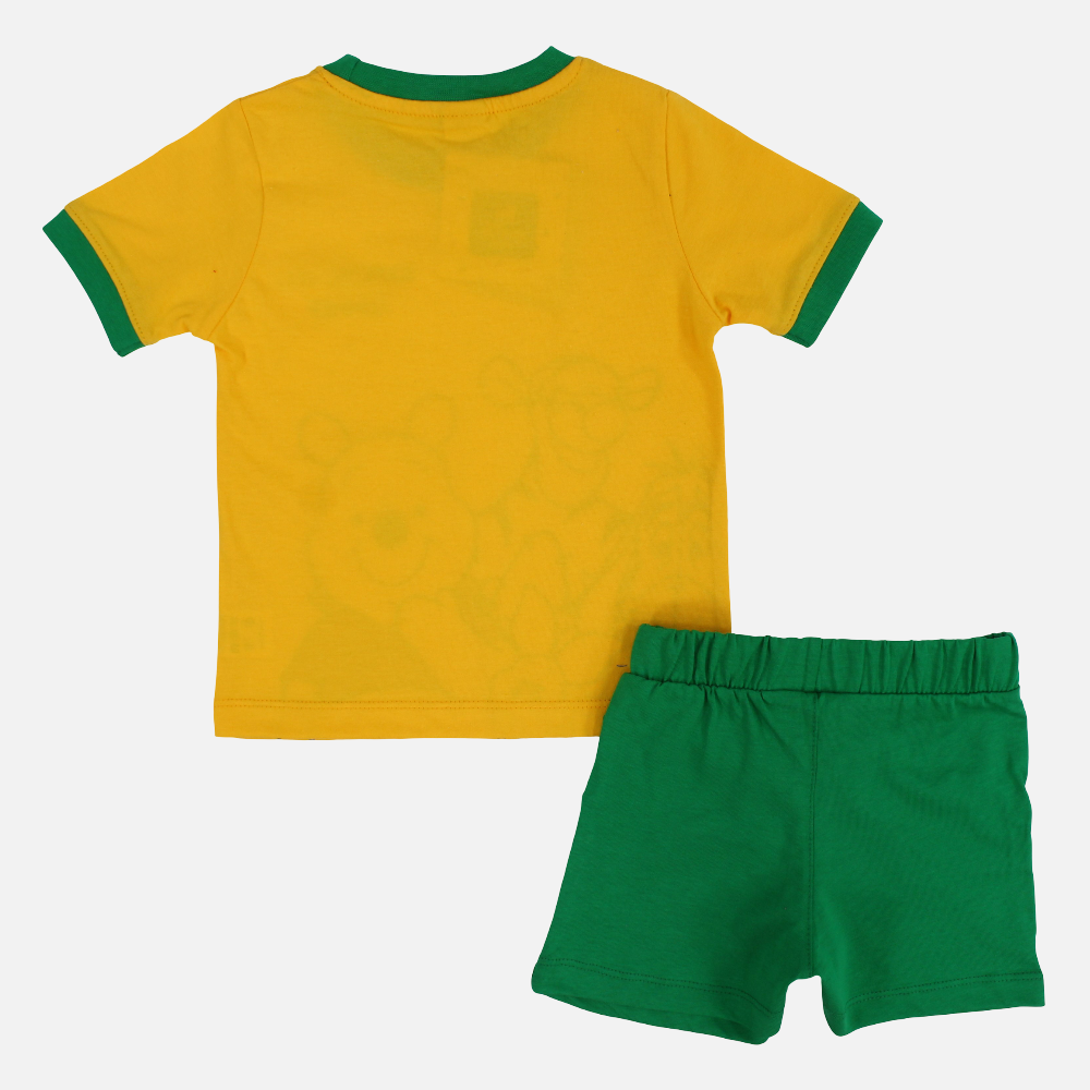 Baby Boys Cotton Pajama Set – Winnie the Pooh Print